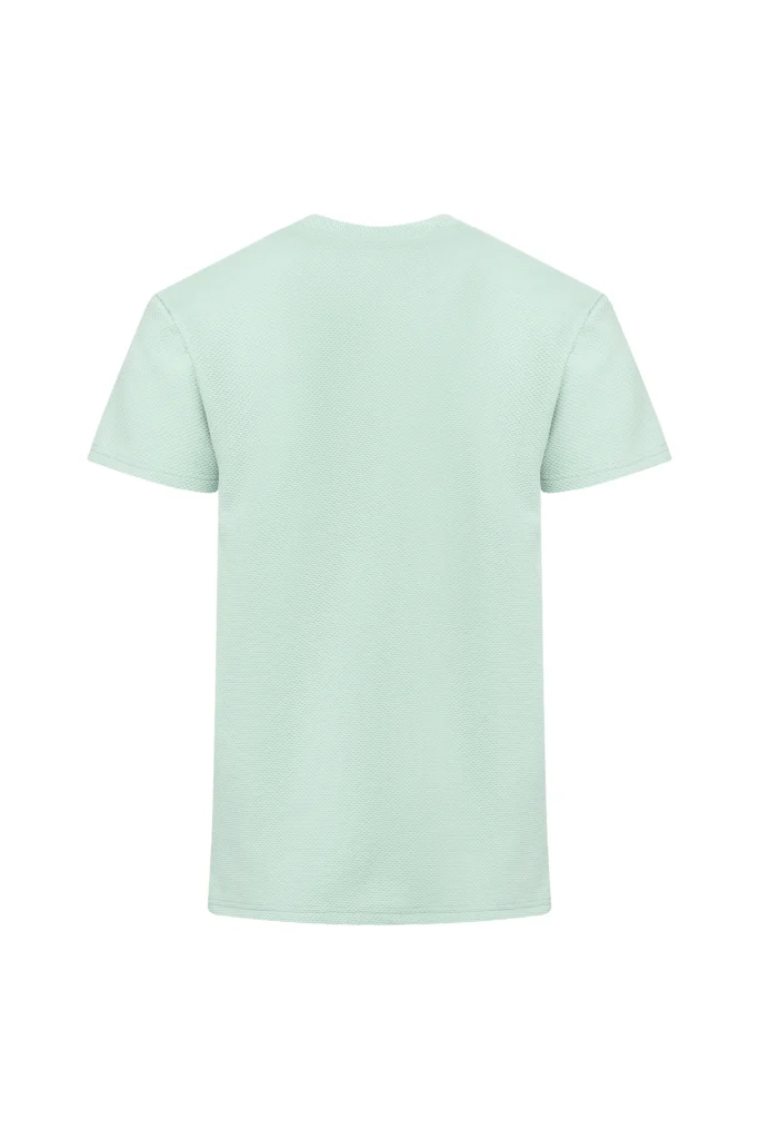 mint workout tshirt for men in Ireland front