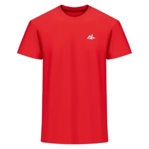 red workout tshirt for men in Ireland front